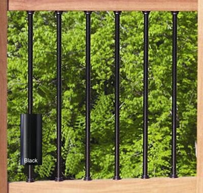 Deckorators Classic Round Aluminum Deck Balusters